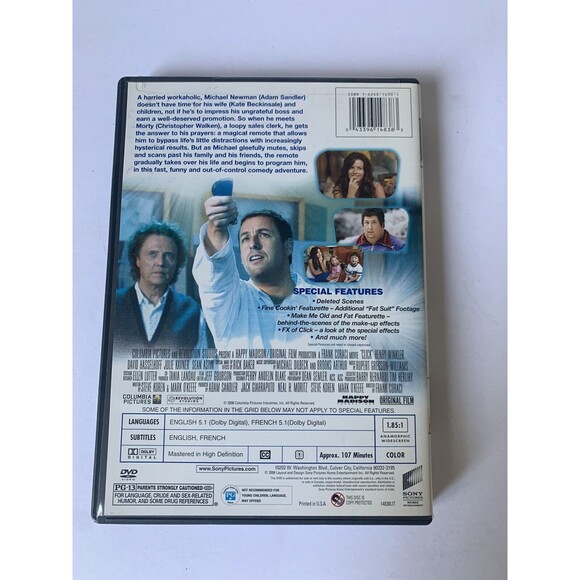 Click DVD Special‎ Edition Adam Sandler - Picture 2 of 5